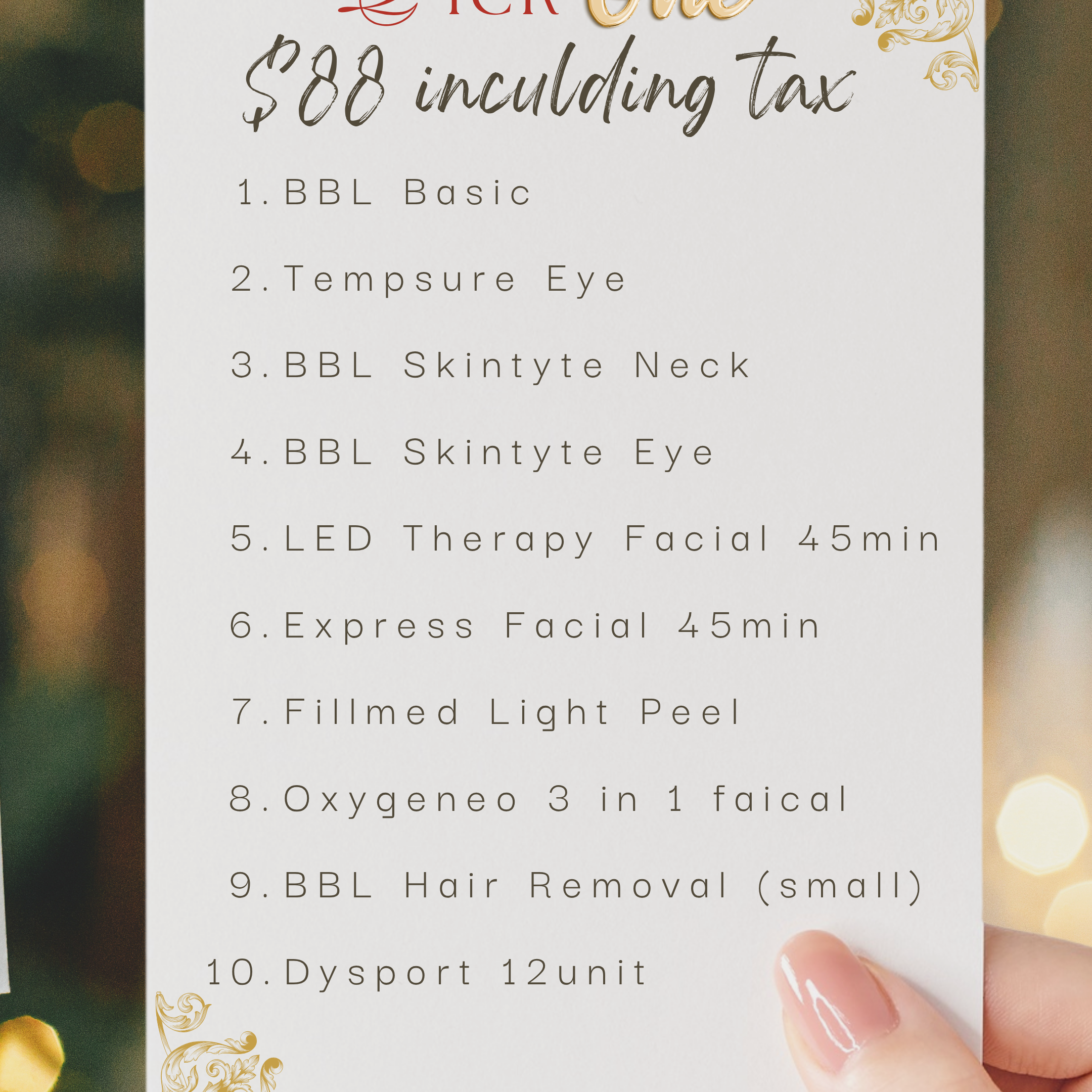 a beauty treatment on markham