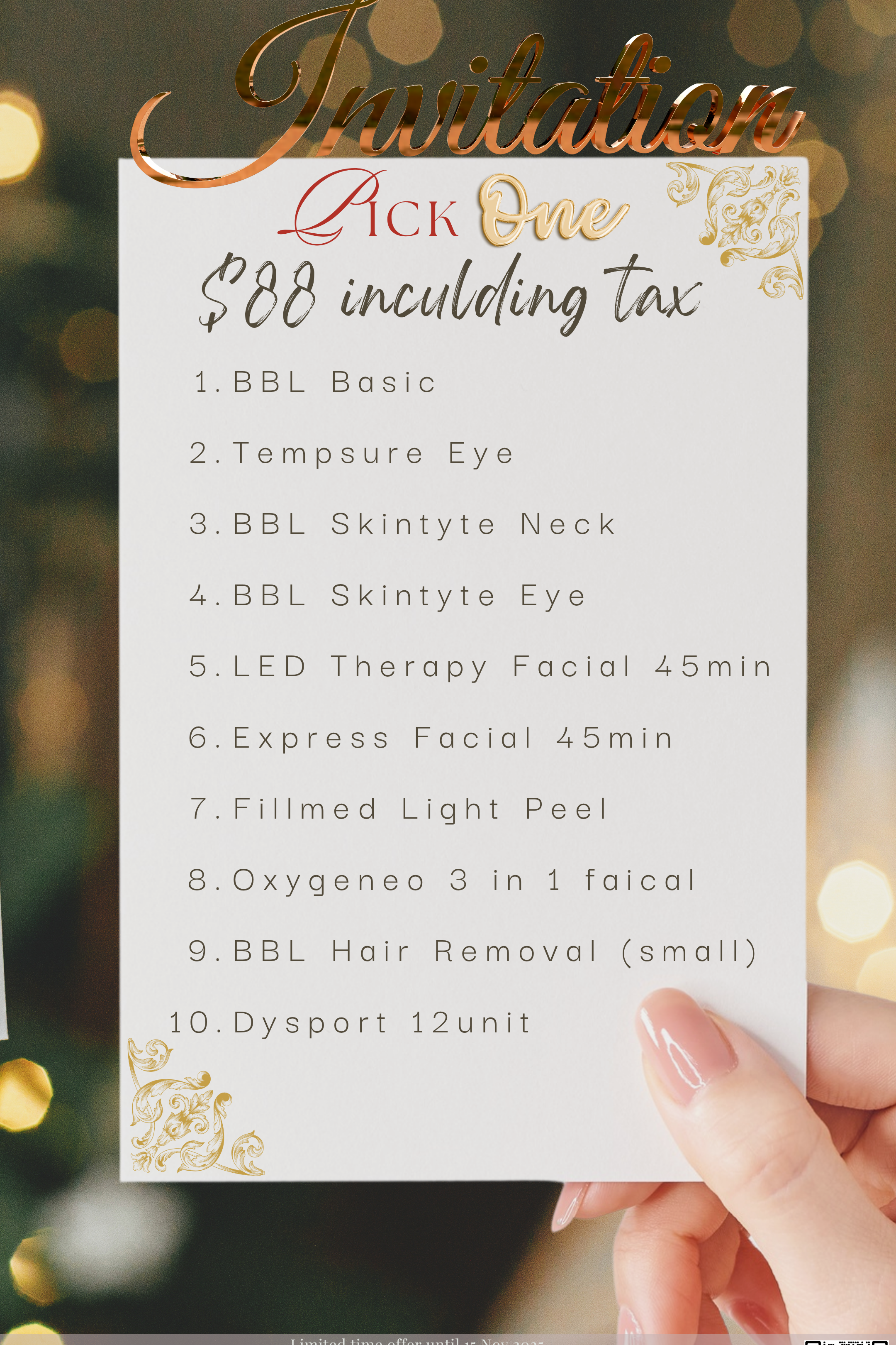 a beauty treatment on markham