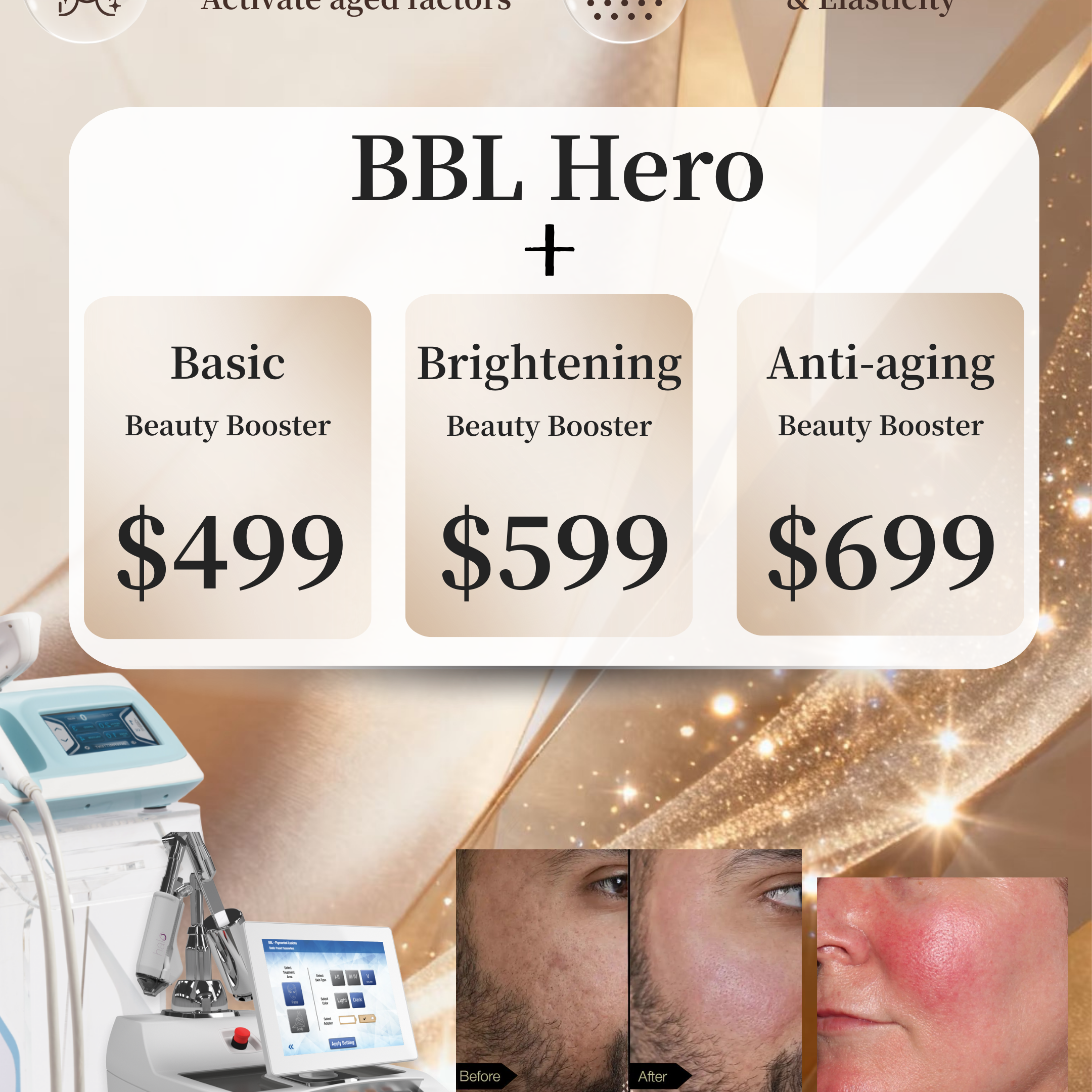 SCITON BBL Hero with beauty booster 