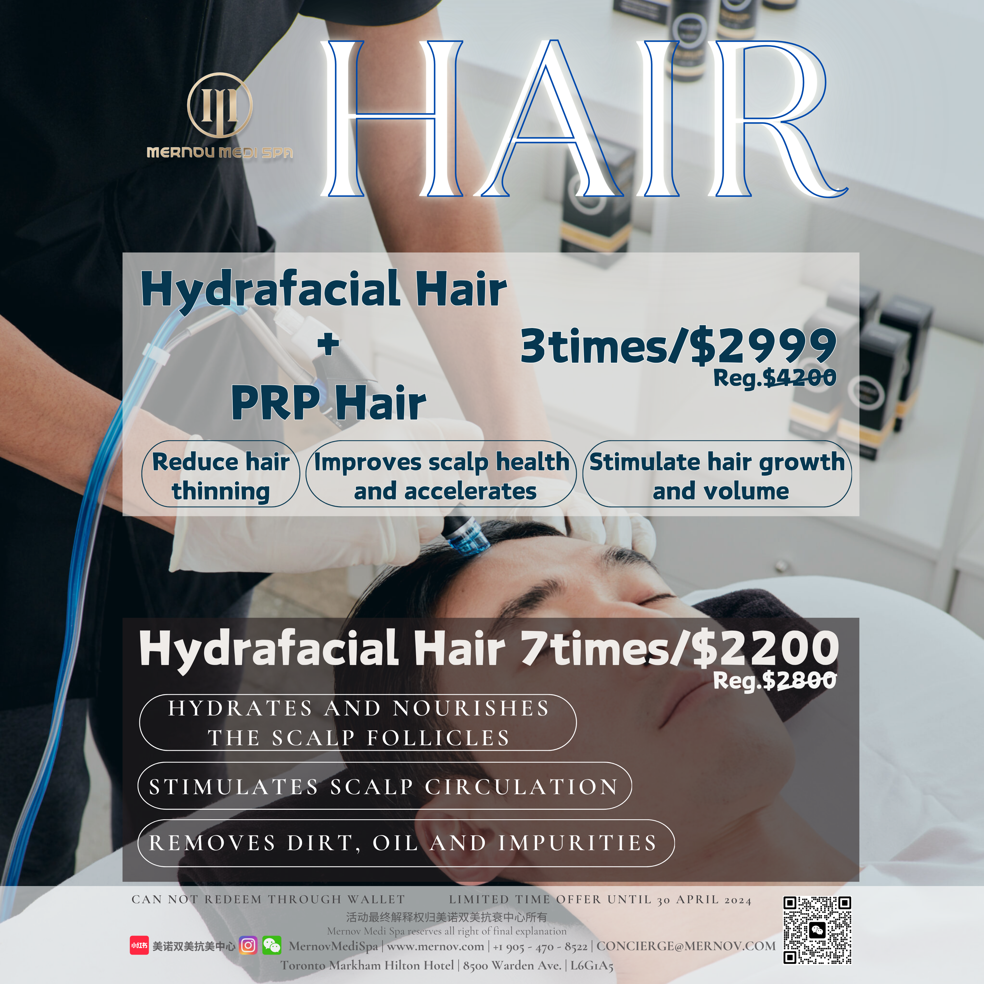 Hair Hydrafacial & PRP Hair