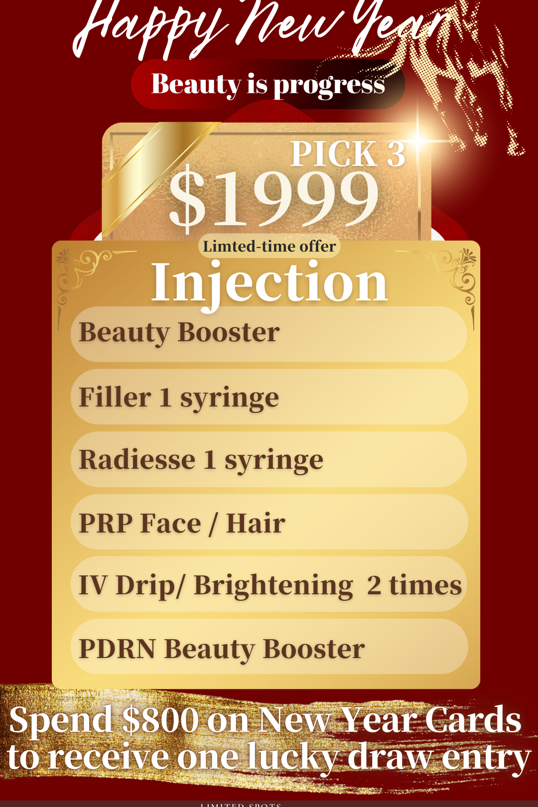 $1999 Pick 3 Injection